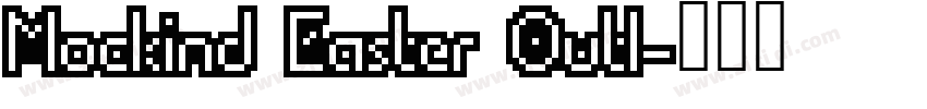 Mockind Easter Outl字体转换